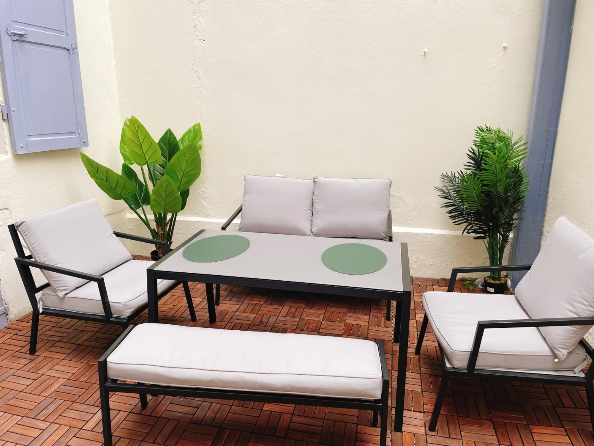 Villa Muguette - Coeur De Vichy- Rdc-Veranda Sur La Terrasse Buitenkant foto